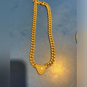 Vintage SAL Swarovski necklace 16 In